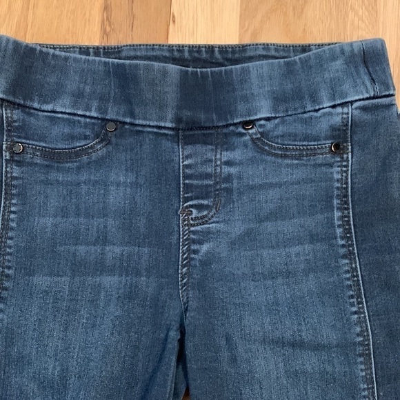 LIVERPOOL Los Angeles Pull-On Skinny Jeggings Dark Wash Denim Women’s 0P - Picture 7 of 16